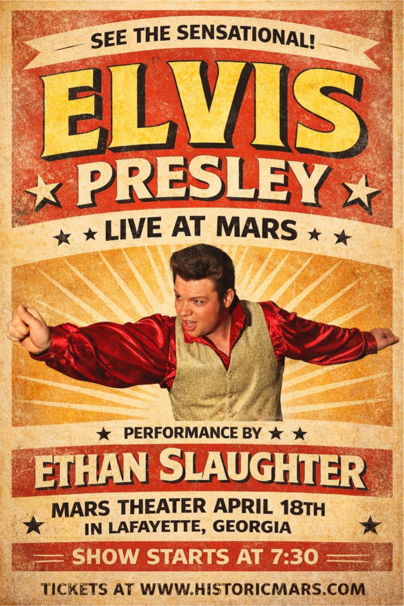 Elvis at Mars cover picture