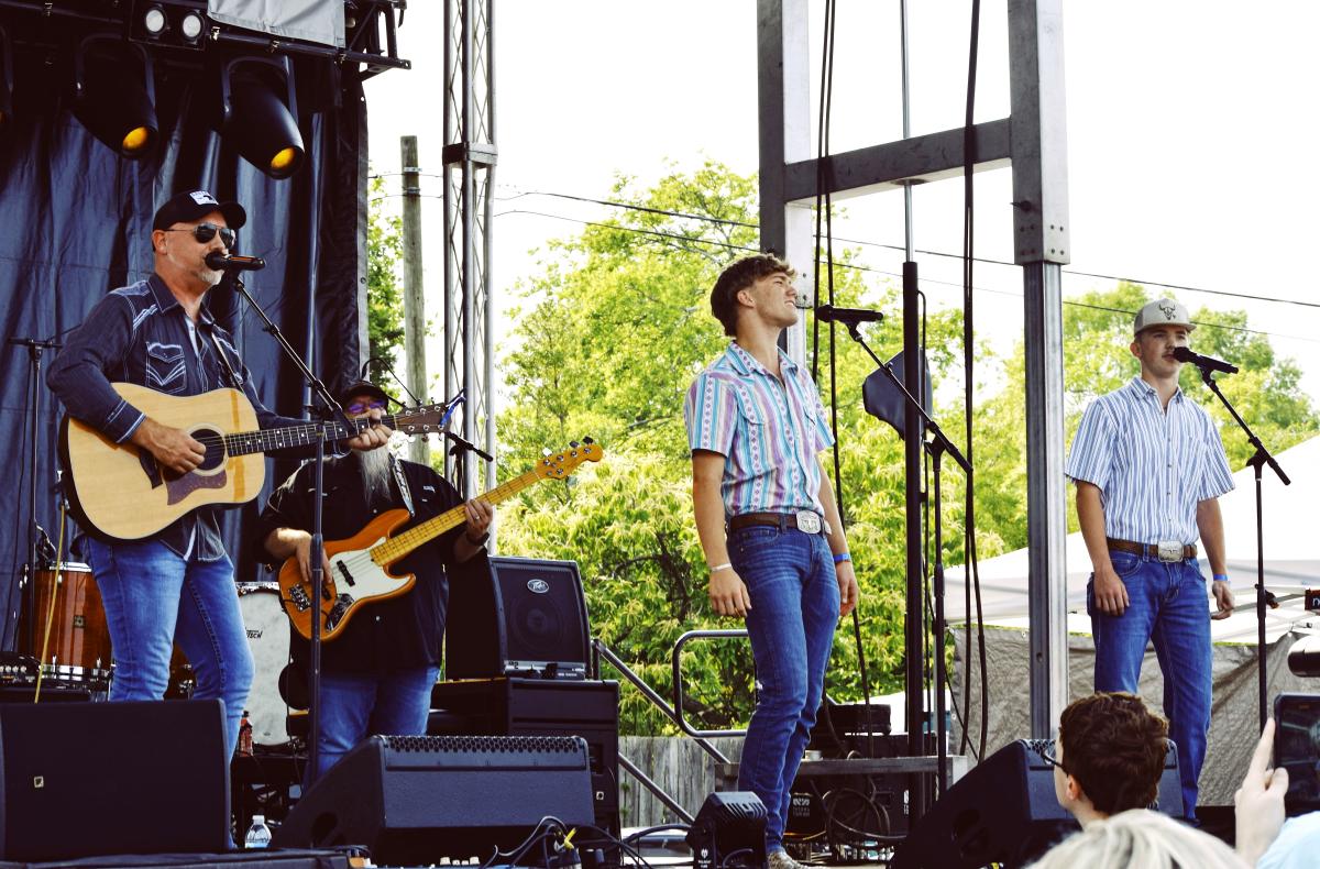 Luke and Levi Hopkins Live in Concert with Special Guest Robby Hopkins cover picture