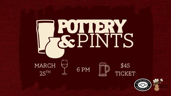 Pottery & Pints at Flying Heart Brewing