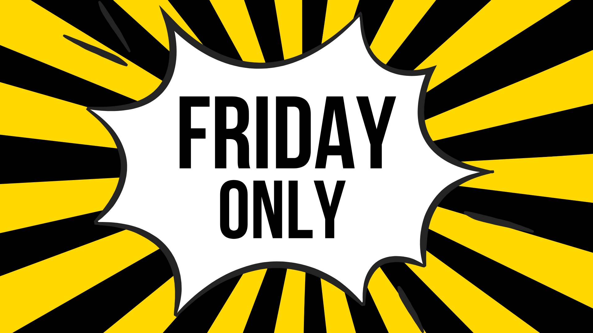 Friday Only Ticket cover picture