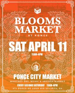Blooms Market at Ponce 4/11 Vendor Application