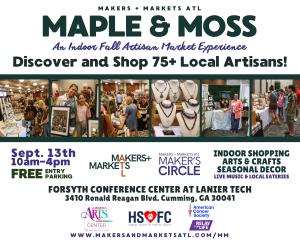 Maple & Moss Artisan Market by MMATL (Guest Vendor)