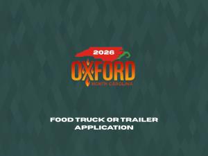 Food Truck or Trailer