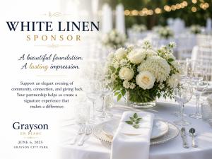 White Linen Sponsor