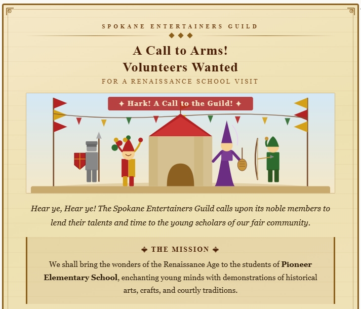 Pioneer Elementary School Volunteer