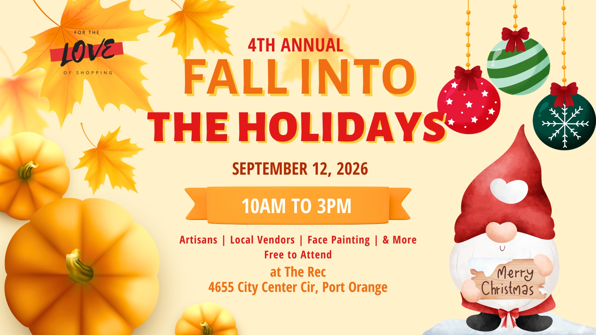 4th Annual Fall into the Holidays
