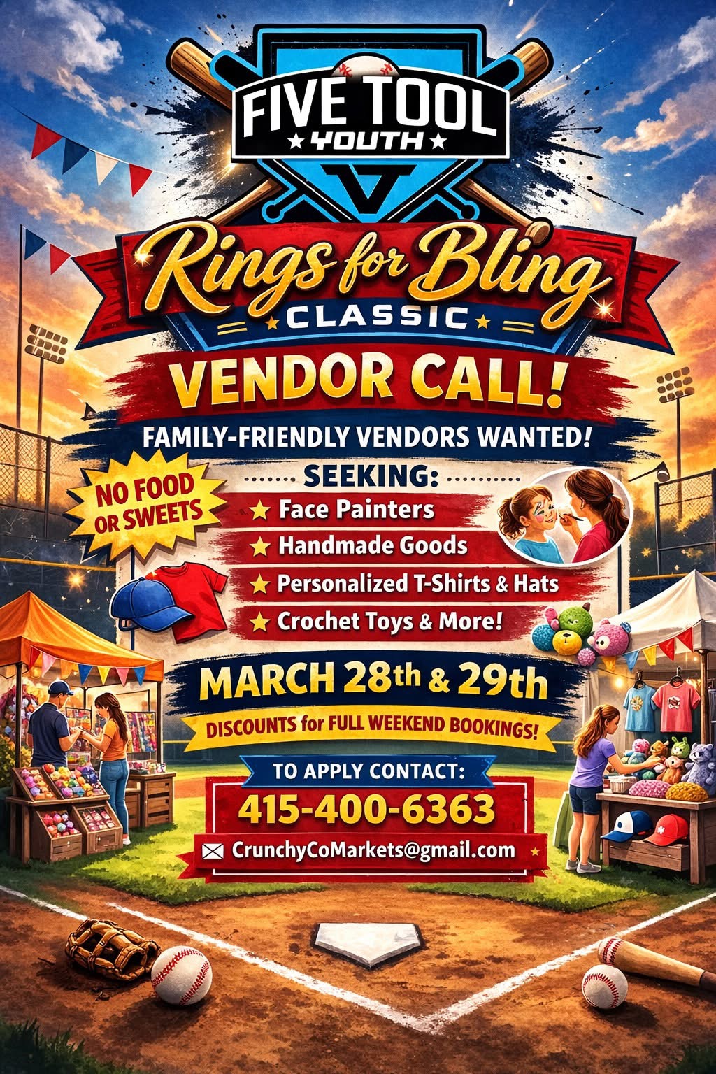 Rings for Bling Tournaments