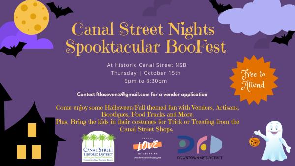 Canal Street NIghts Spooktacular BooFest