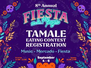 Fiesta En La Playa Tamale Eating Contest