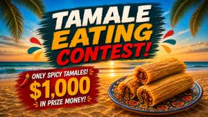 Fiesta En La Playa Tamale Eating Contest