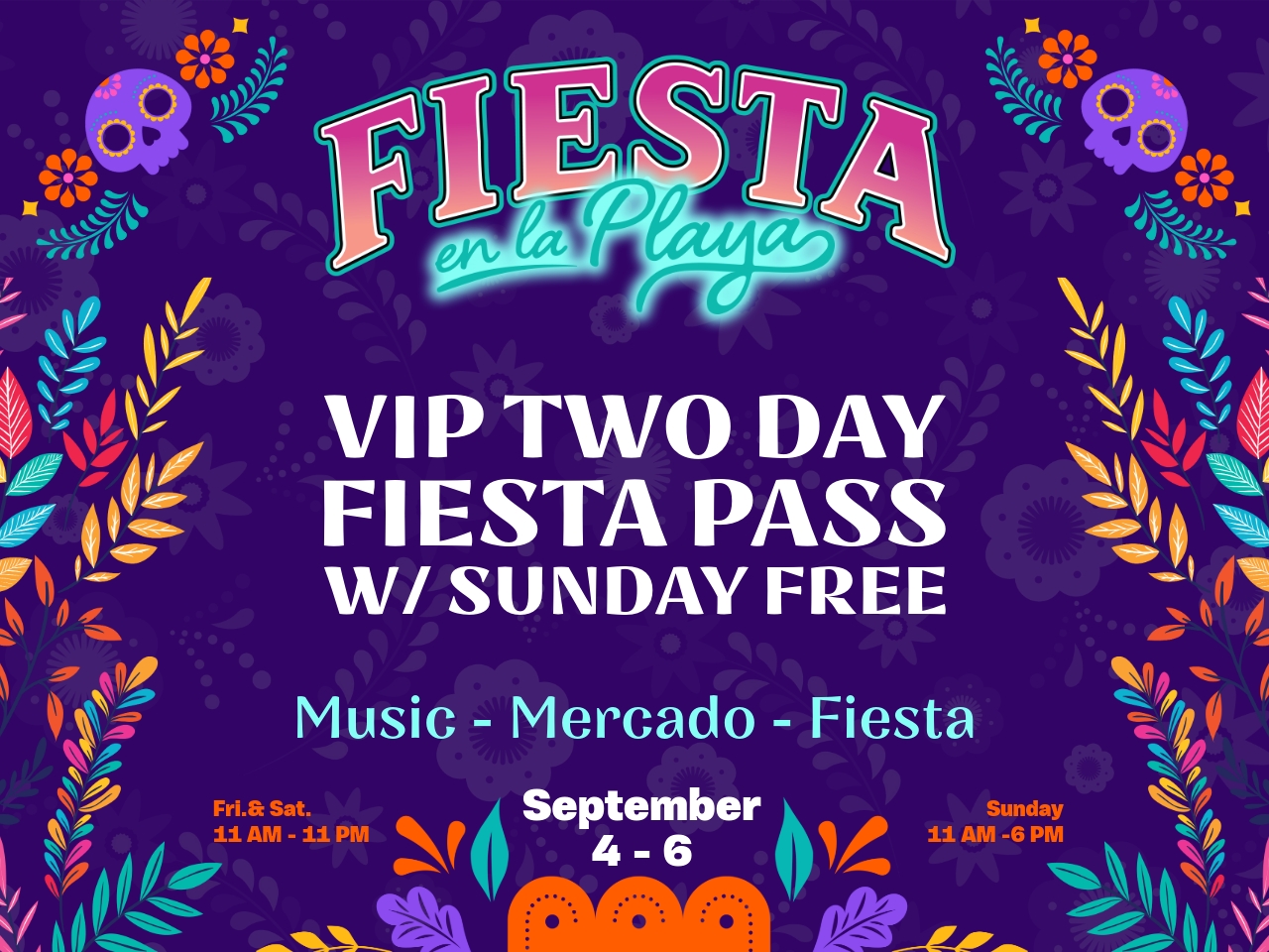 VIP 2 Day Pass w/ Sunday Free cover picture