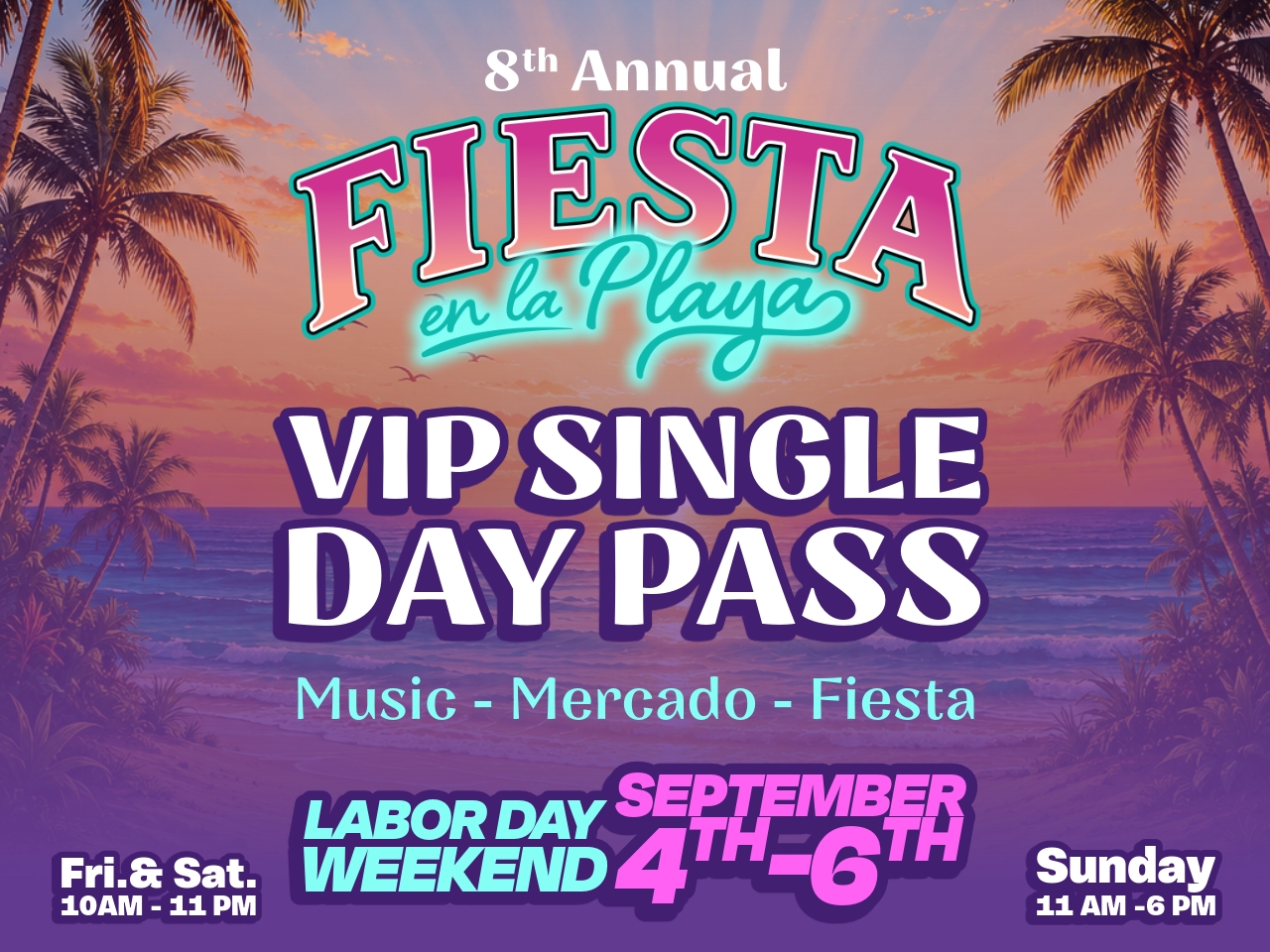 VIP Daily Fiesta Pass cover picture