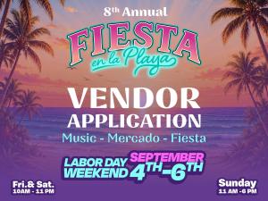 RMD 2026 Fiesta En La Playa Vendor  Application