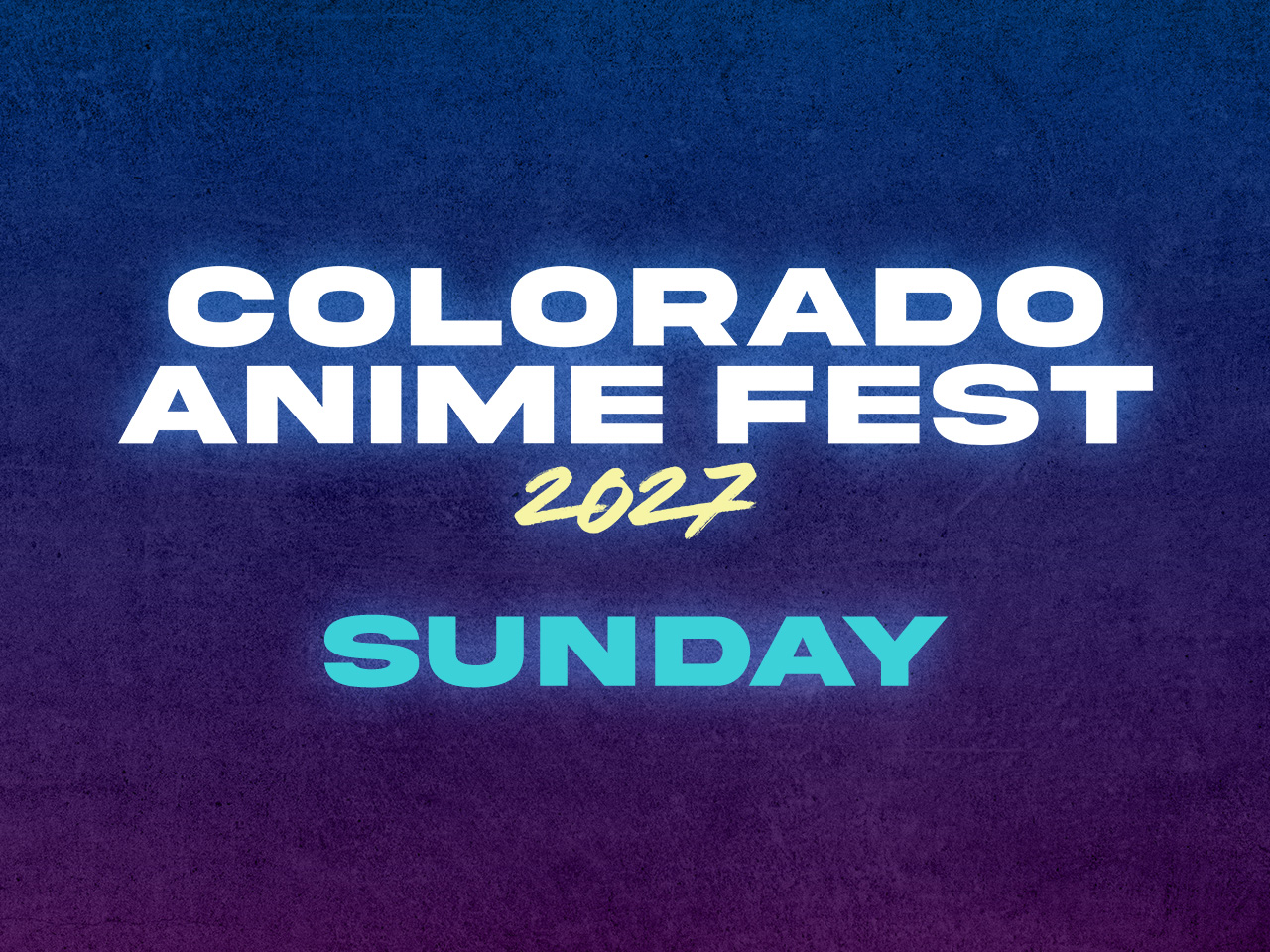 Sunday Registration cover picture