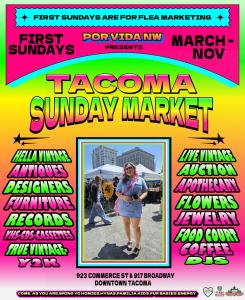 Tacoma Sunday Market Vendor Application - May 3, 2026