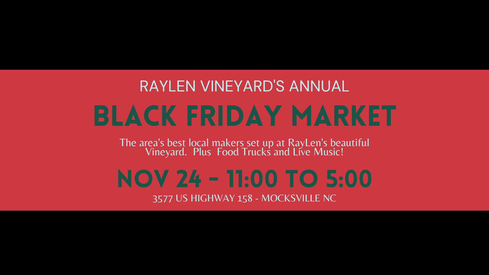 11.24.2023 - RayLen Vineyard's Market cover image