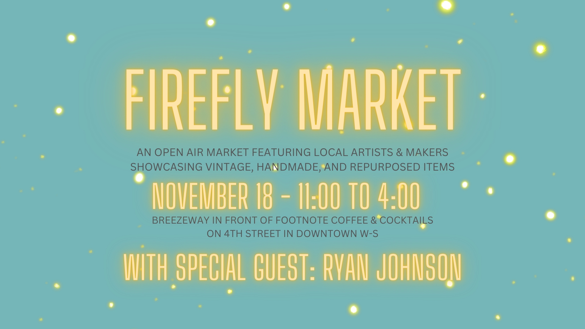 11.18.2023 - Footnote Coffee's Firefly Market