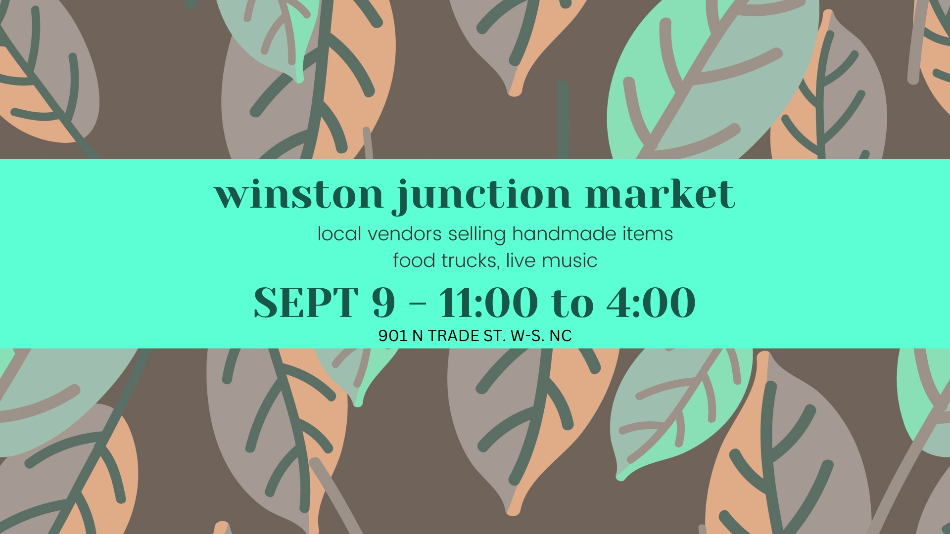 09.09.2023 - Winston Junction Market cover image