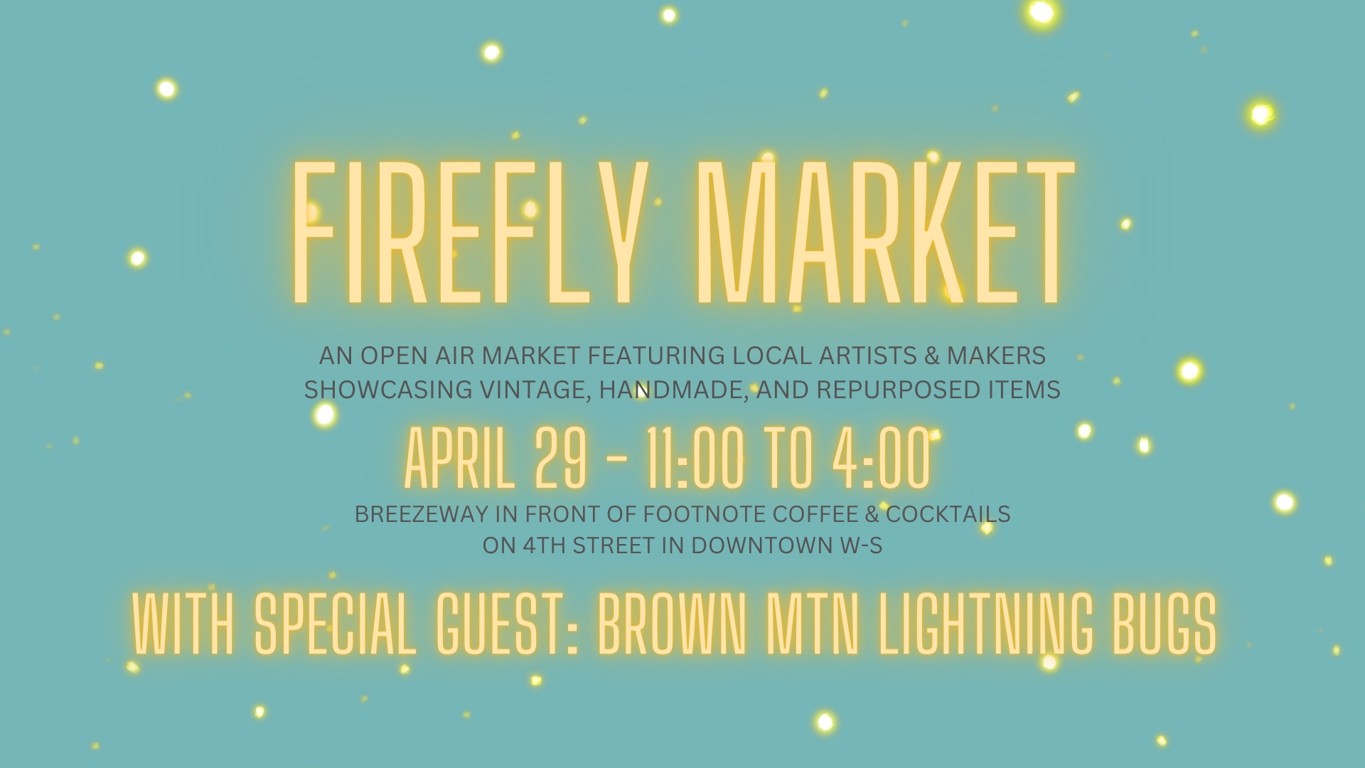 04.29.2023 - Footnote Coffee's Firefly Market