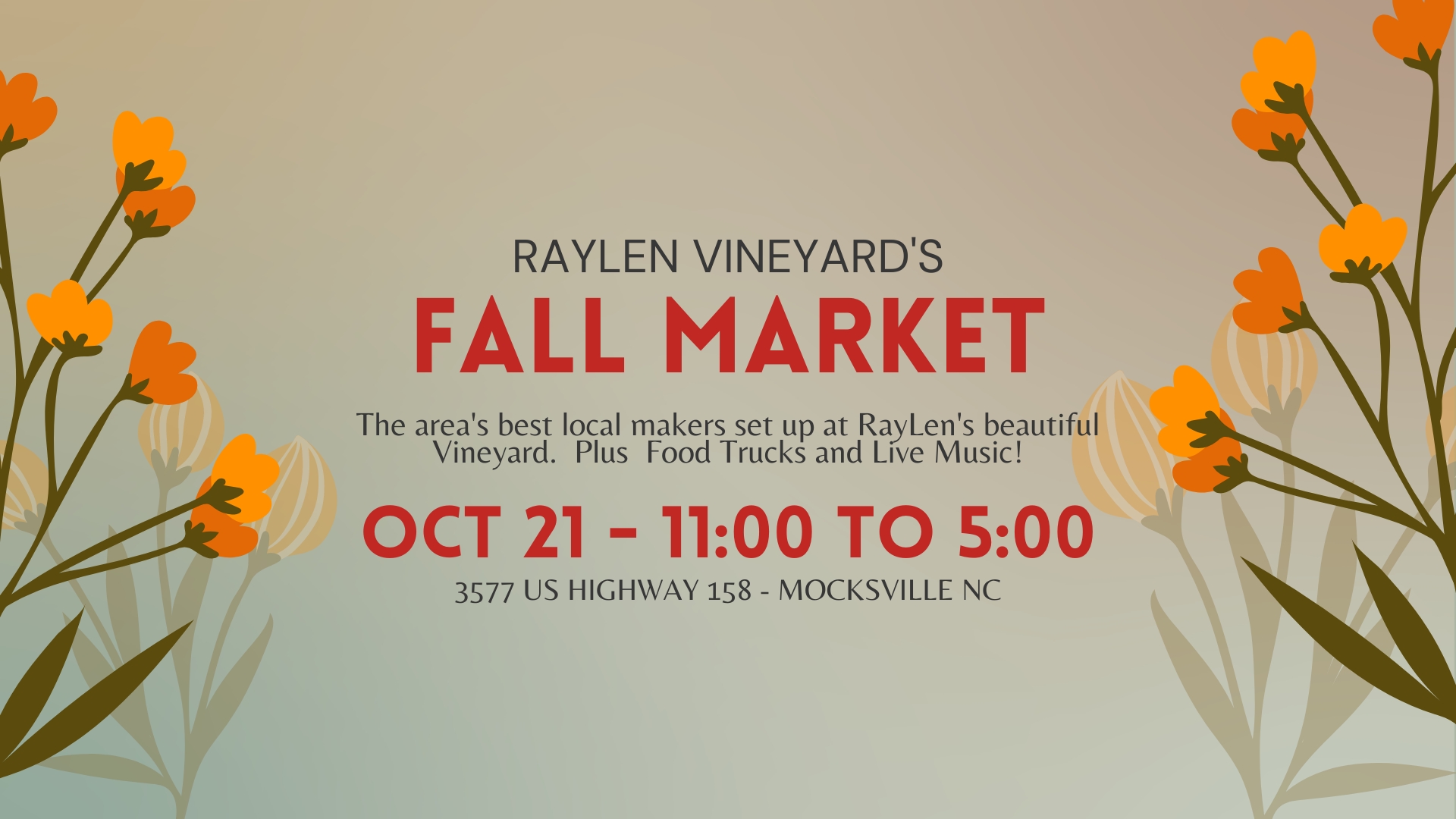 10.21.2023 - RayLen Vineyard's Fall Market cover image