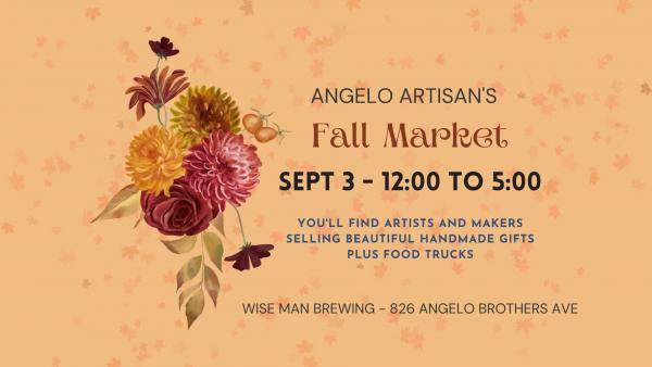 09.03.2023 - Angelo's Artisan Market - Wise Man Brewing
