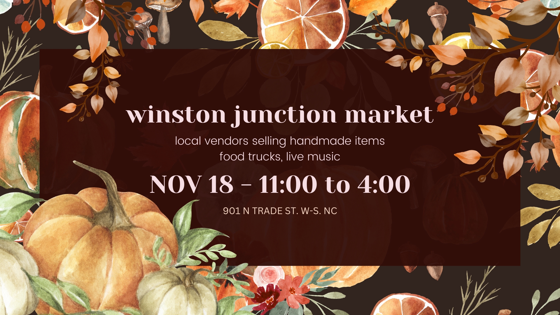 11.18.2023 - Winston Junction Market cover image