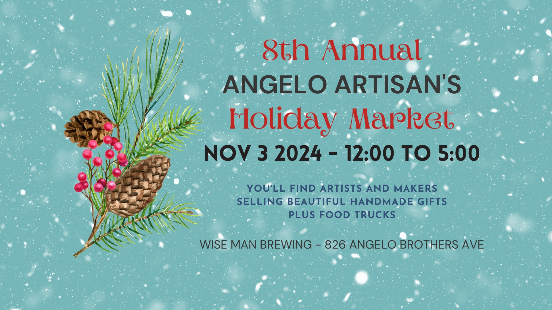 11.03.2024 - Angelo's Artisan Market