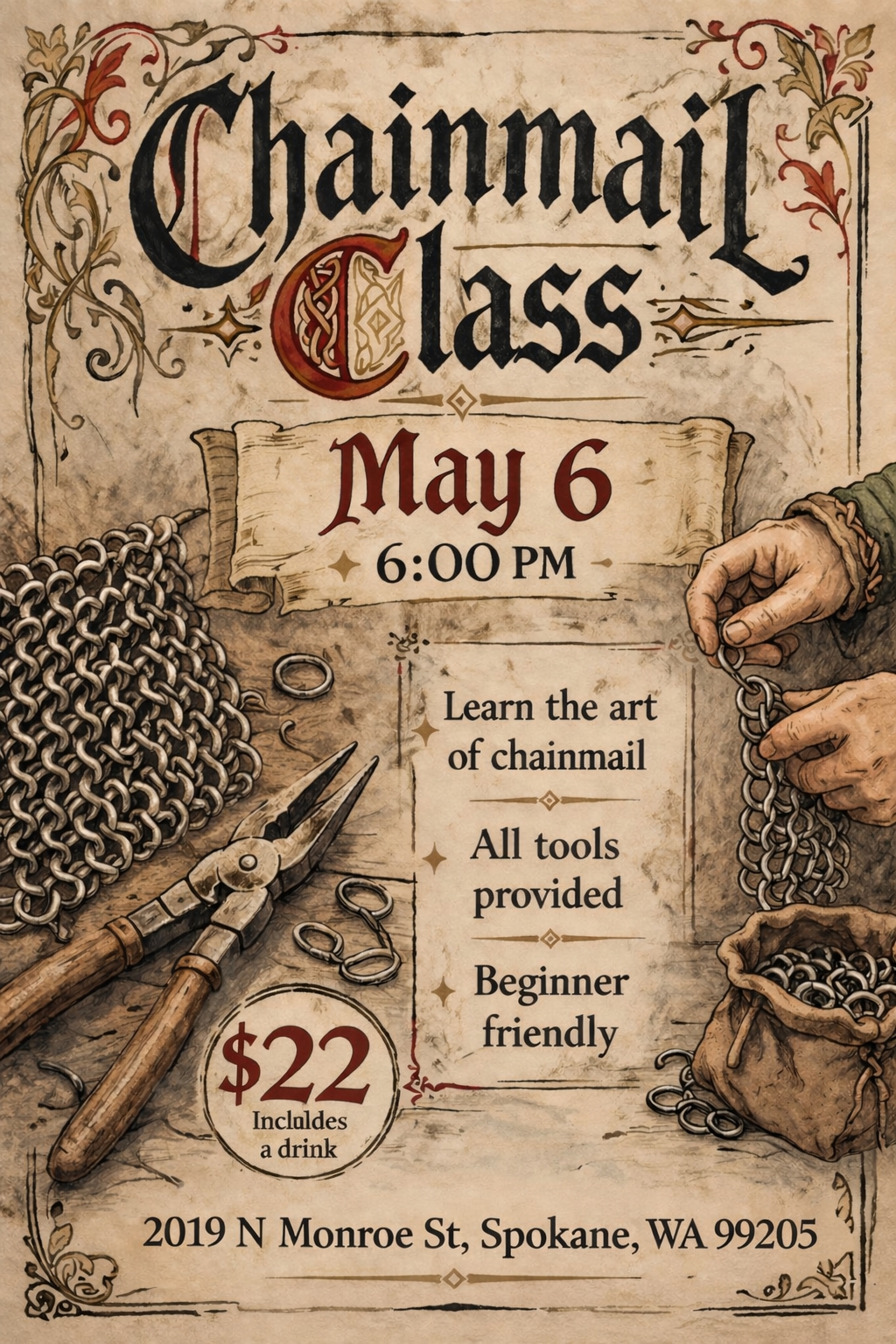 Chainmail Workshop 5-6-26 cover picture
