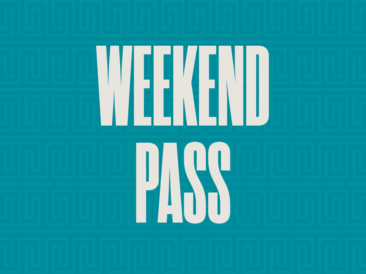 Weekend Pass (Online Only) cover picture
