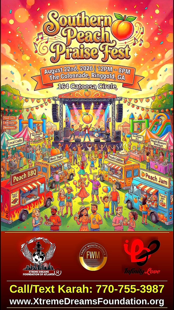 SOUTHERN PEACH PRAISE FESTIVAL OUTDOOR EVENT