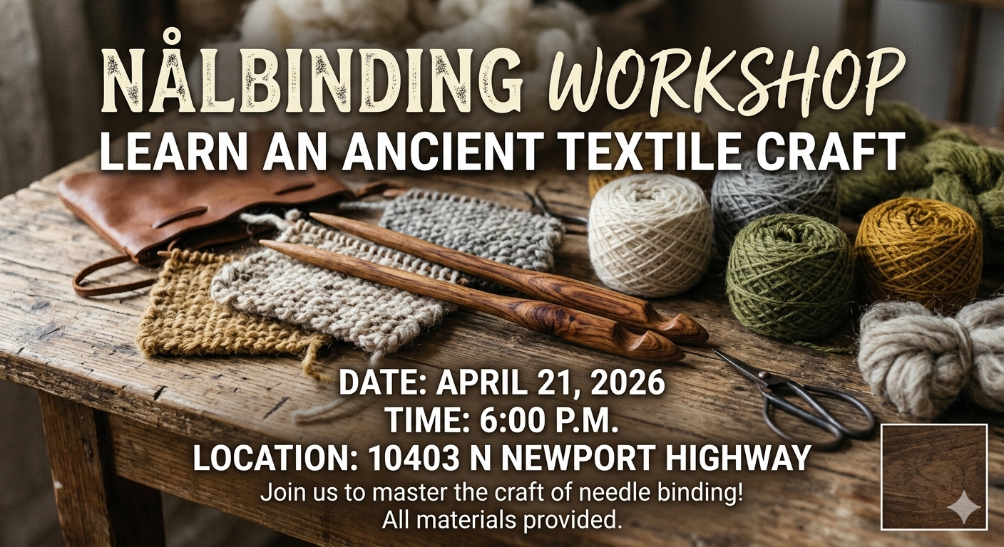 Learn the Ancient Art of N&aring;lbinding