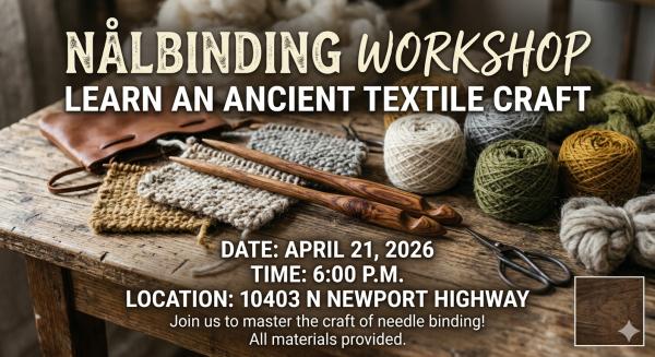 Learn the Ancient Art of N&aring;lbinding