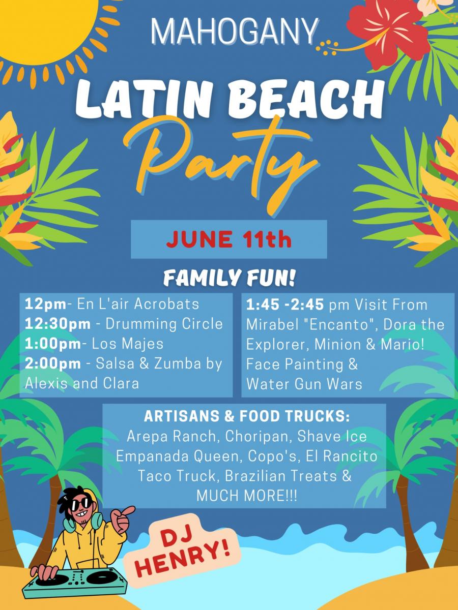 Latin Beach Party cover image