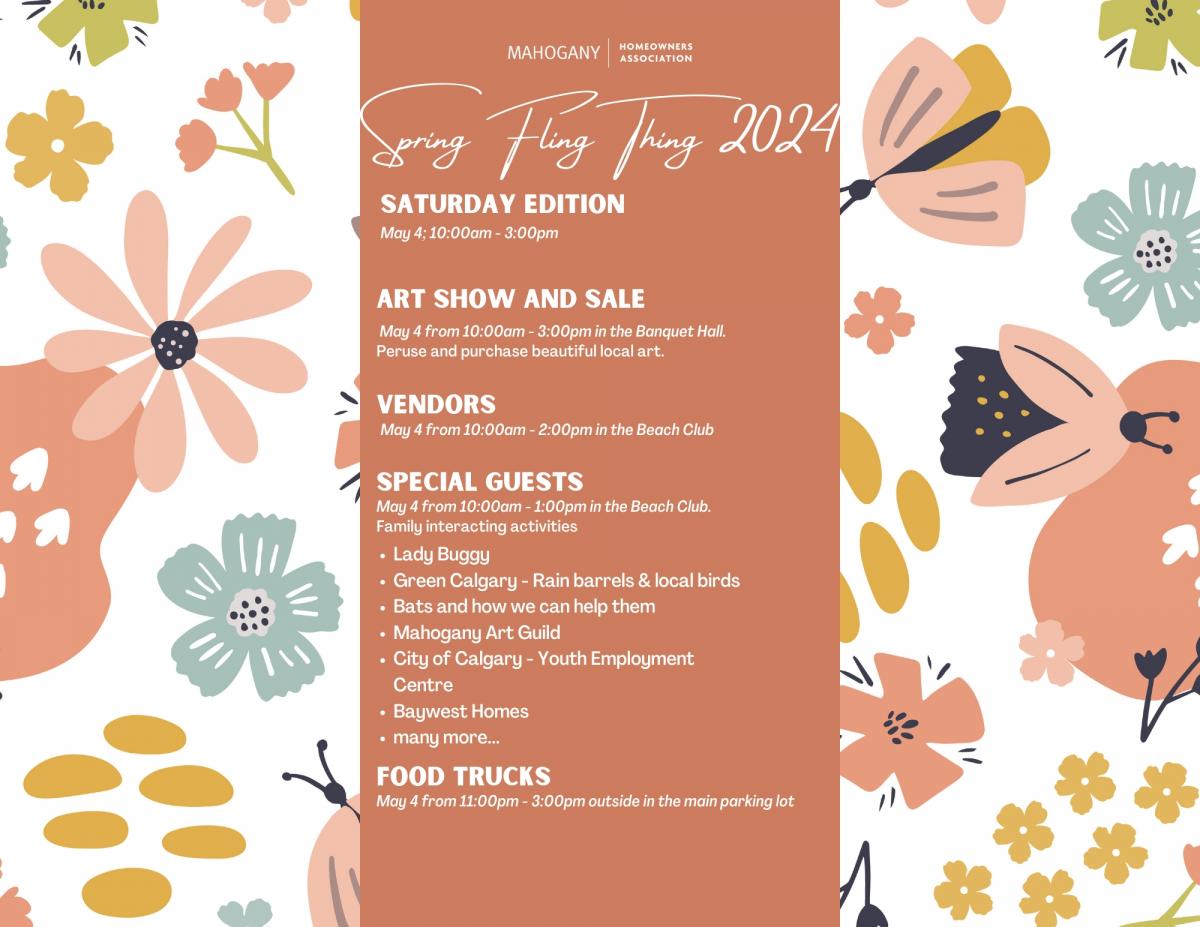 Spring Fling Thing! - Saturday