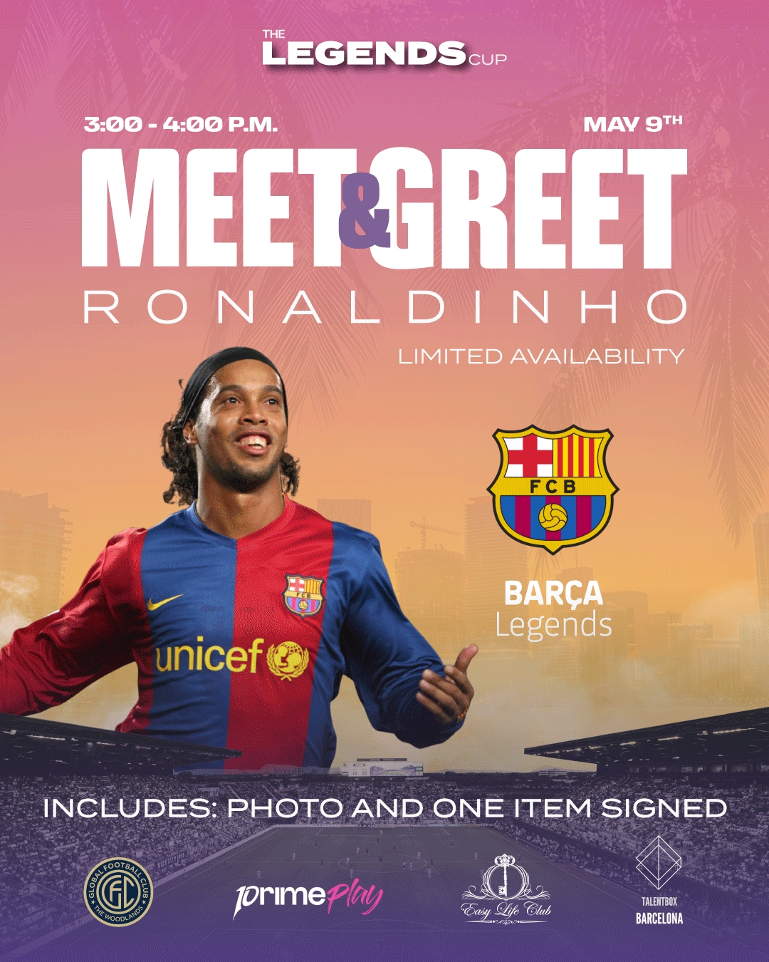 Ronaldinho Meet & Greet cover picture