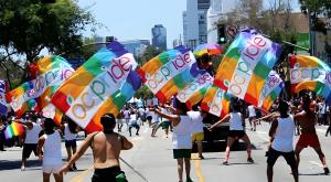 Blaze It Forward Pride Parade Dancer