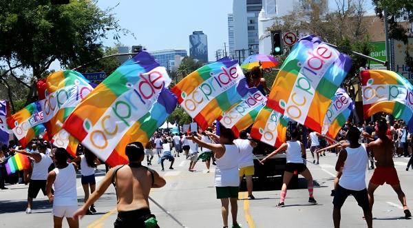 Blaze It Forward Pride Parade Dancer