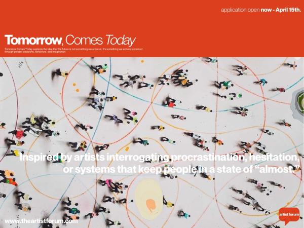 Artist Application - Tomorrow Comes Today