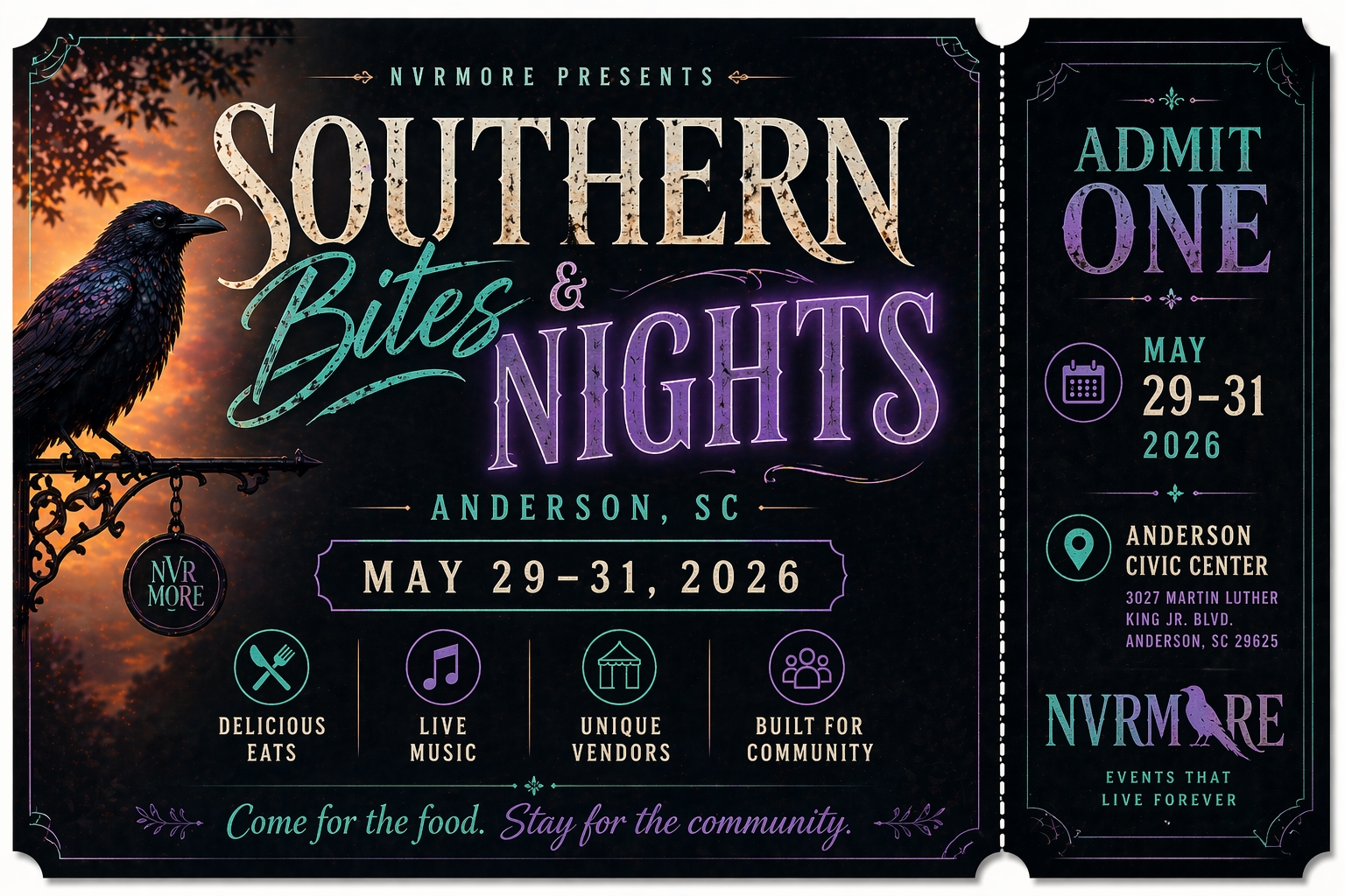 Southern Bites & Nights Anderson cover picture