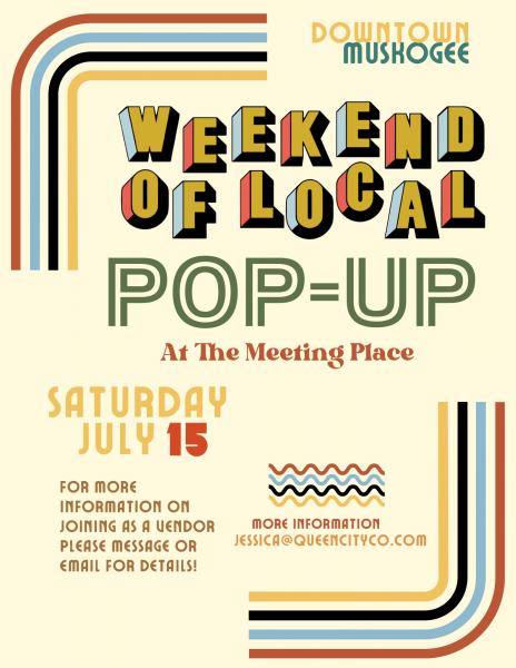Weekend of Local - Vendor Pop-Up