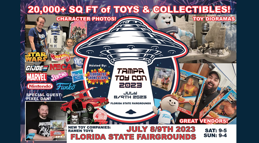 Tampa Toy Con 2023 Eventeny