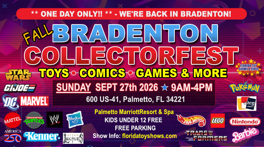 Bradenton Area Collectorfest 2026 (Fall)