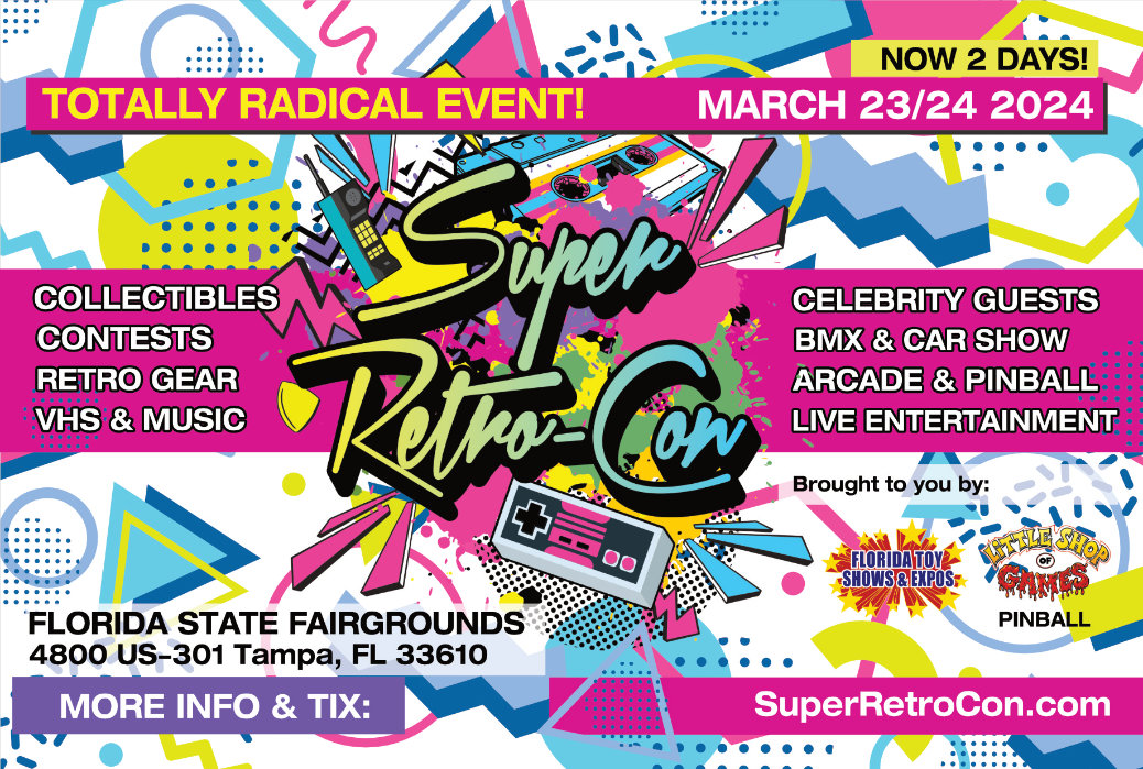 Super Retro Con 2024 - Tampa