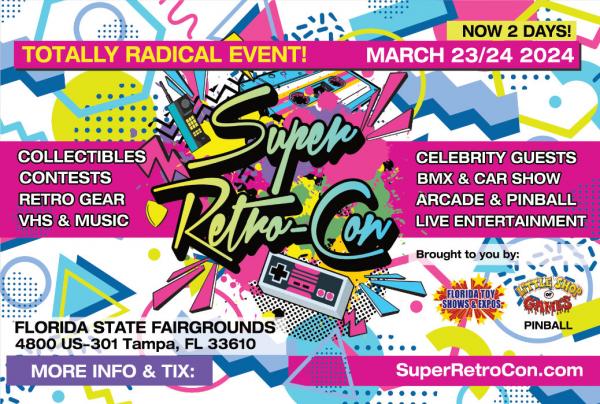 Super Retro Con 2024 - Tampa