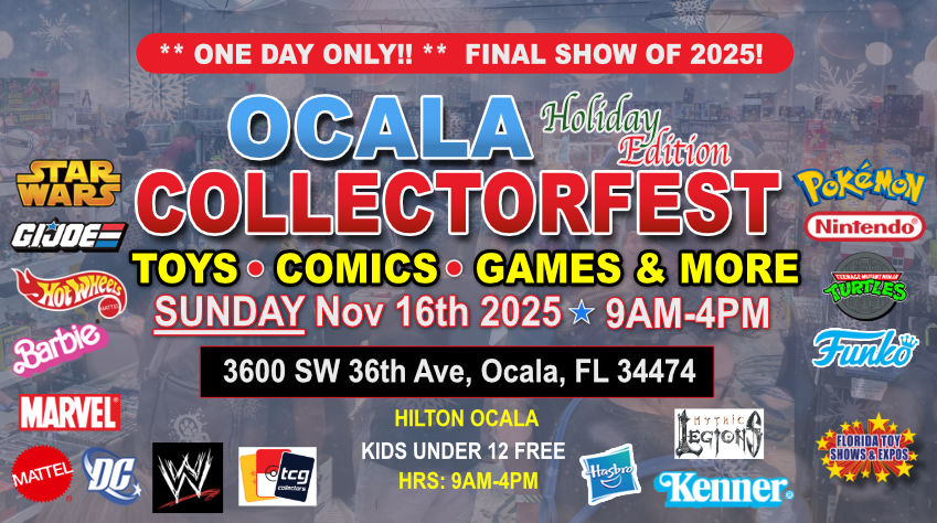 Ocala Collectorfest 2025 Holiday Edition