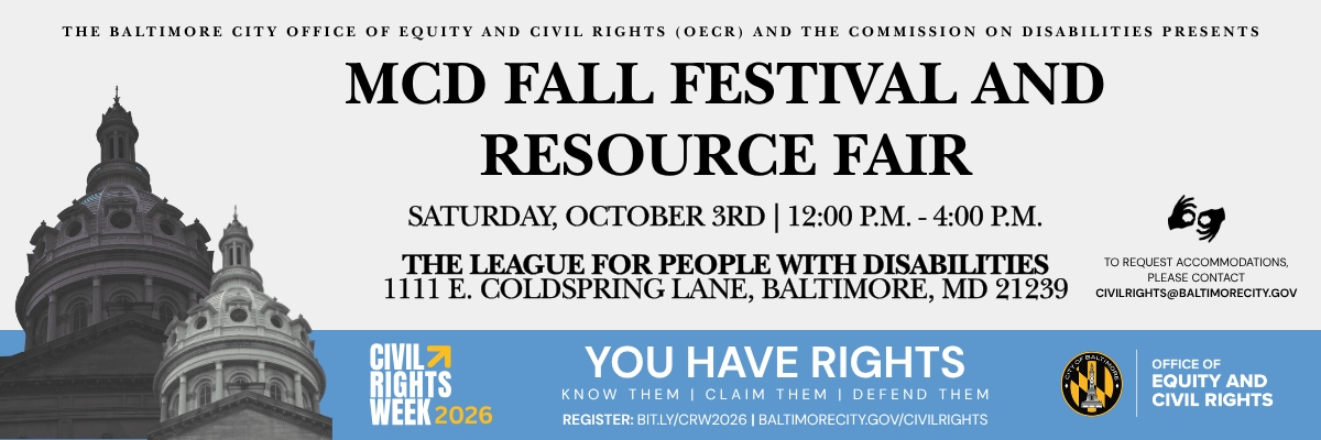 Mayor's Commission on Disabilities Fall Festival and Resource Fair - Free cover picture