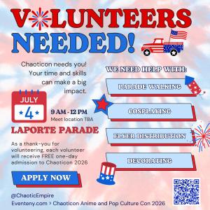 4th of July Parade Volunteer