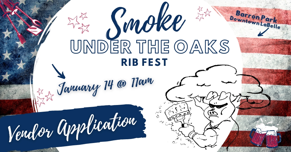 Smoke Under the Oaks Rib Fest VENDOR Application