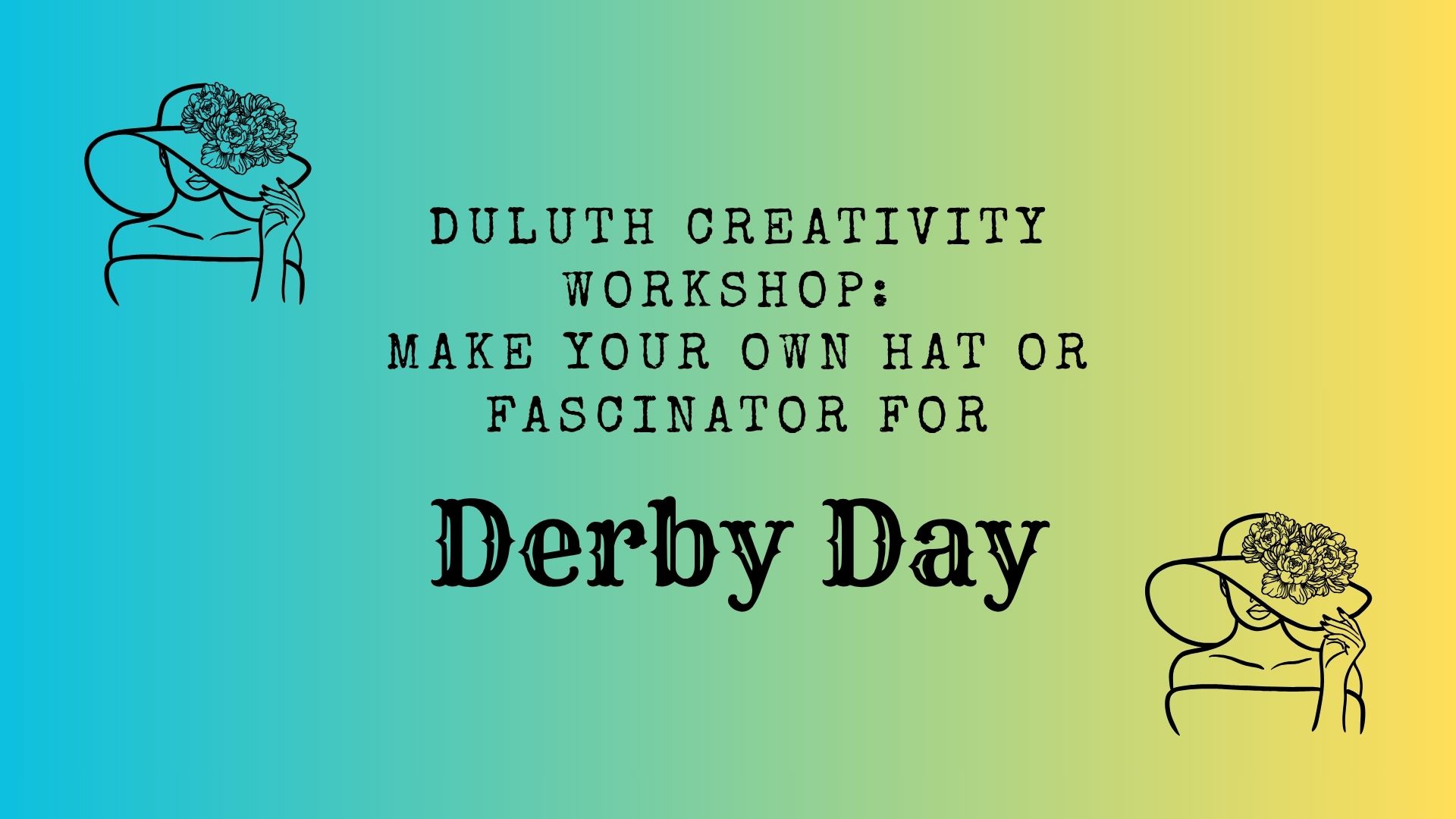 April 29 - Hat and Fascinator Decorating Workshop cover picture