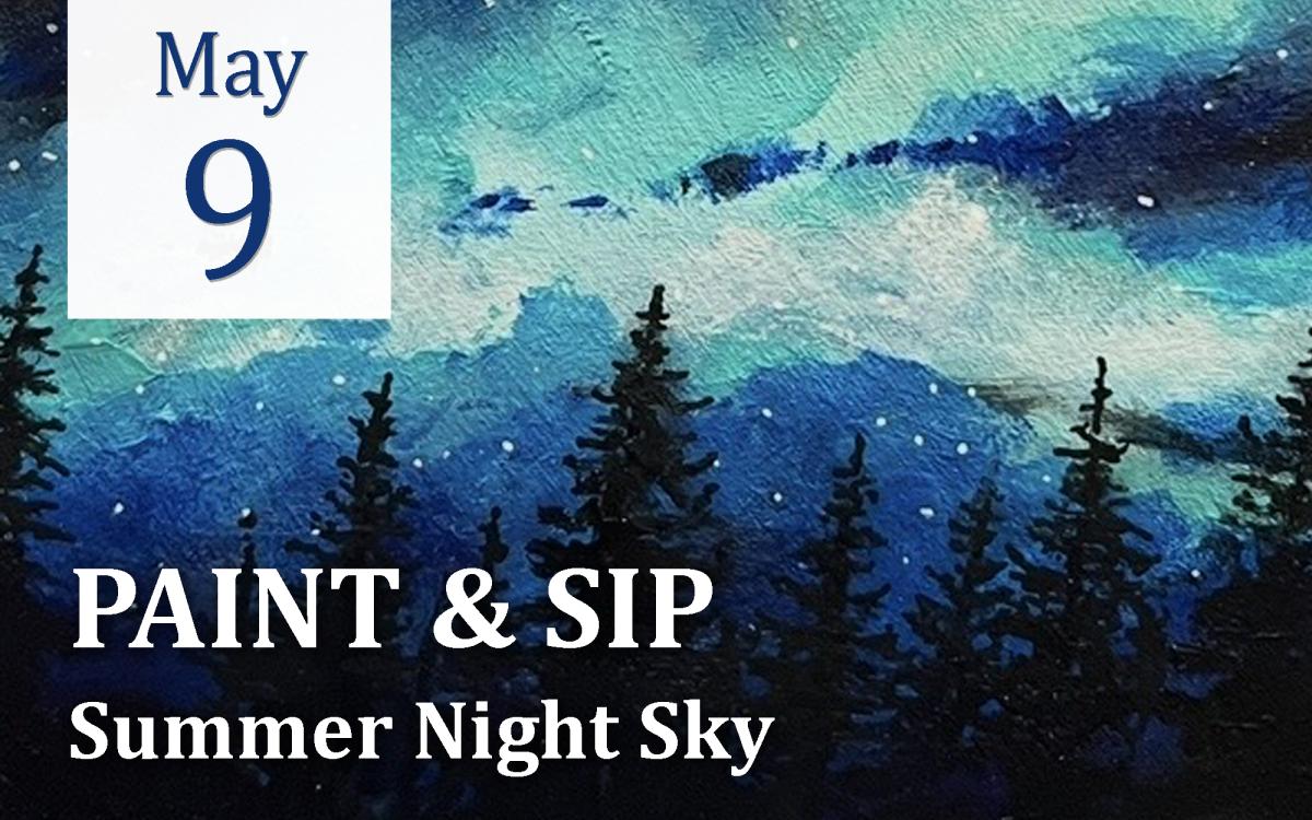 PAINT & SIP: Summer Night Sky cover picture